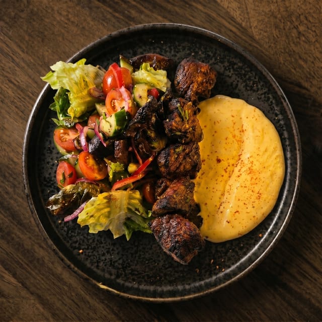 Prime Beef Kabob.