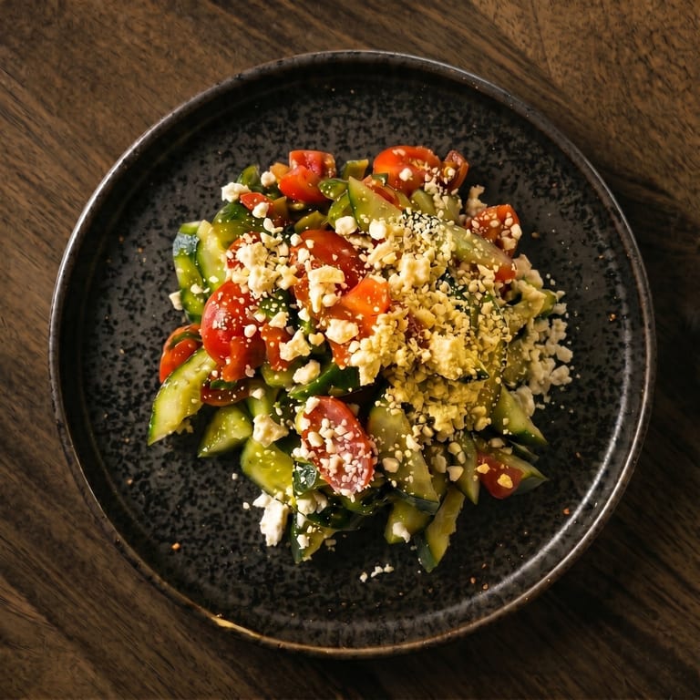 Delicious Greek Salad Awaits