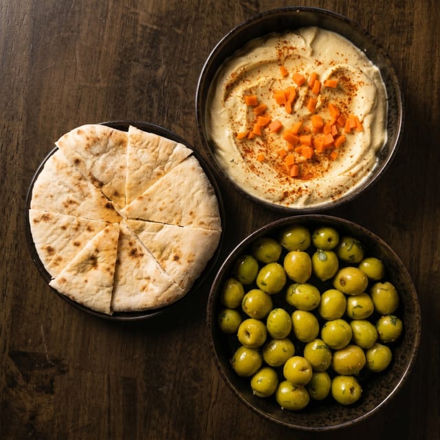 Labne & Olives.